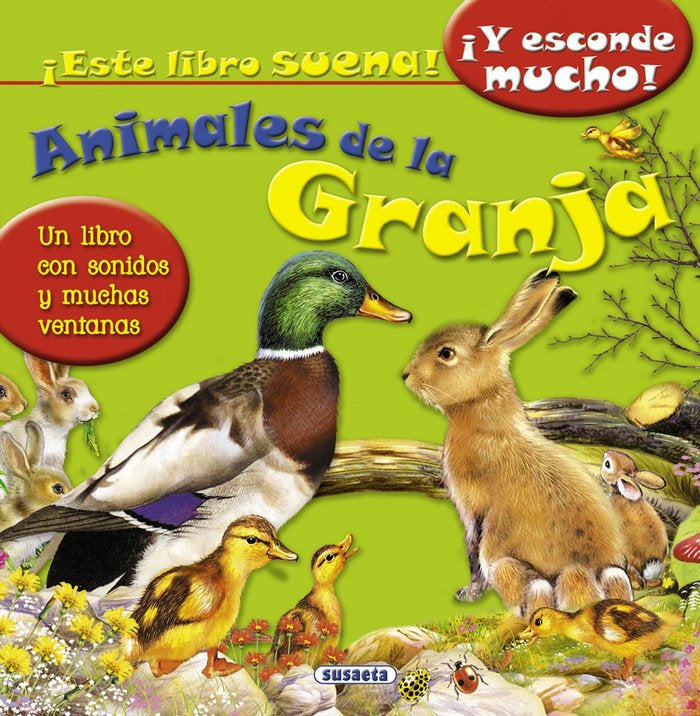 Animales de la granja, de Susaeta | portada del libro