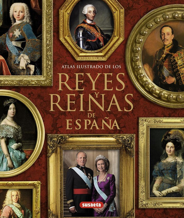 Reyes y reinas de España, de Queralt del Hierro, María Pilar | portada del libro