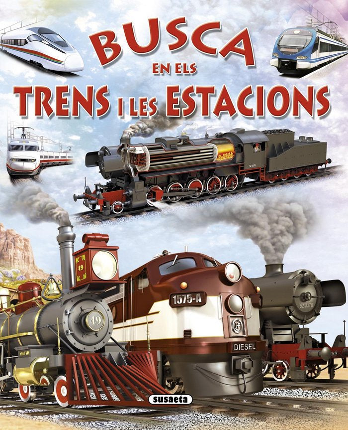Busca en els trens i les estacions, de Trujillo | portada del libro
