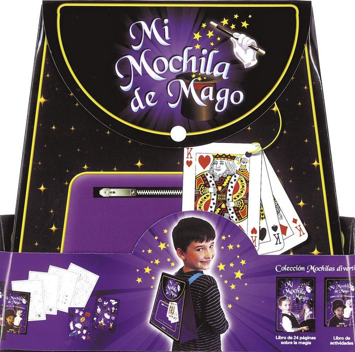 Mi mochila de mago, de AA.VV. | portada del libro