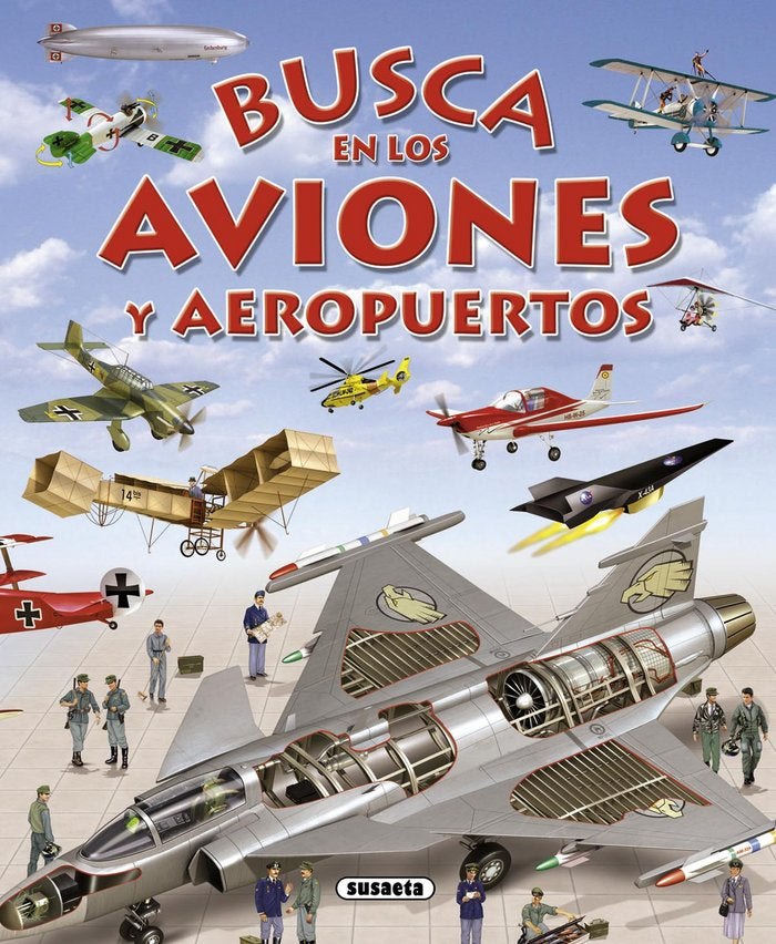 Busca en los aviones y aeropuertos, de Trujillo, Eduardo | portada del libro