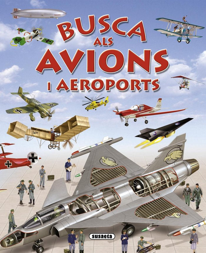 Busca als avions i aeroports, de Trujillo, Eduardo | portada del libro