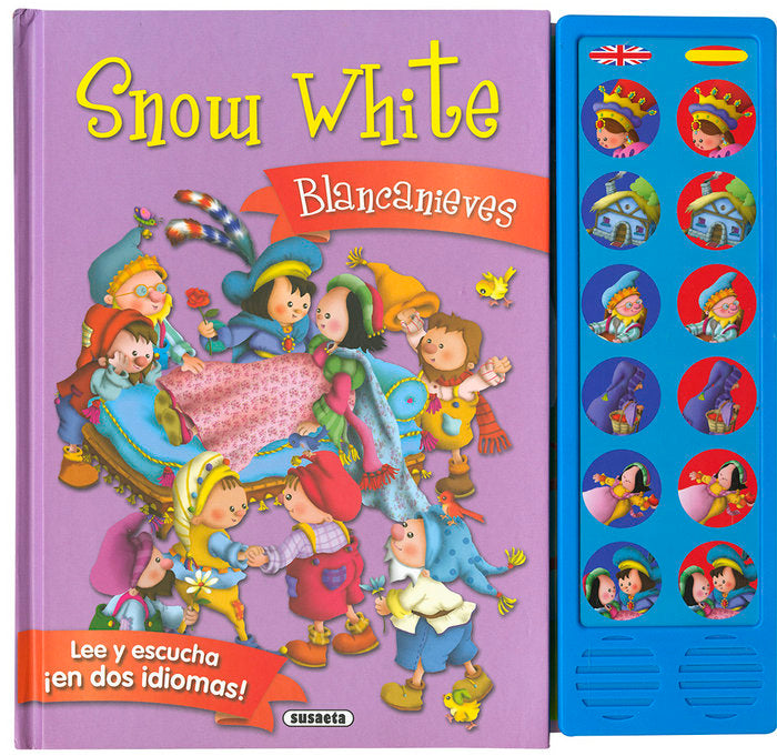 Blancanieves - Snow White, de Susaeta | portada del libro