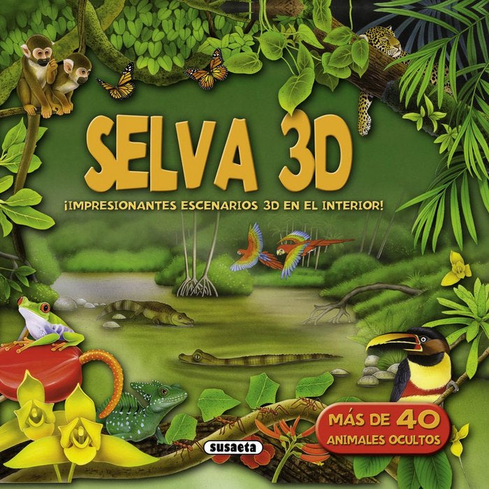 Selva 3D, de AA.VV. | portada del libro