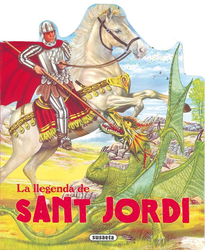 La llegenda de sant Jordi, de Abad, Mònica | portada del libro