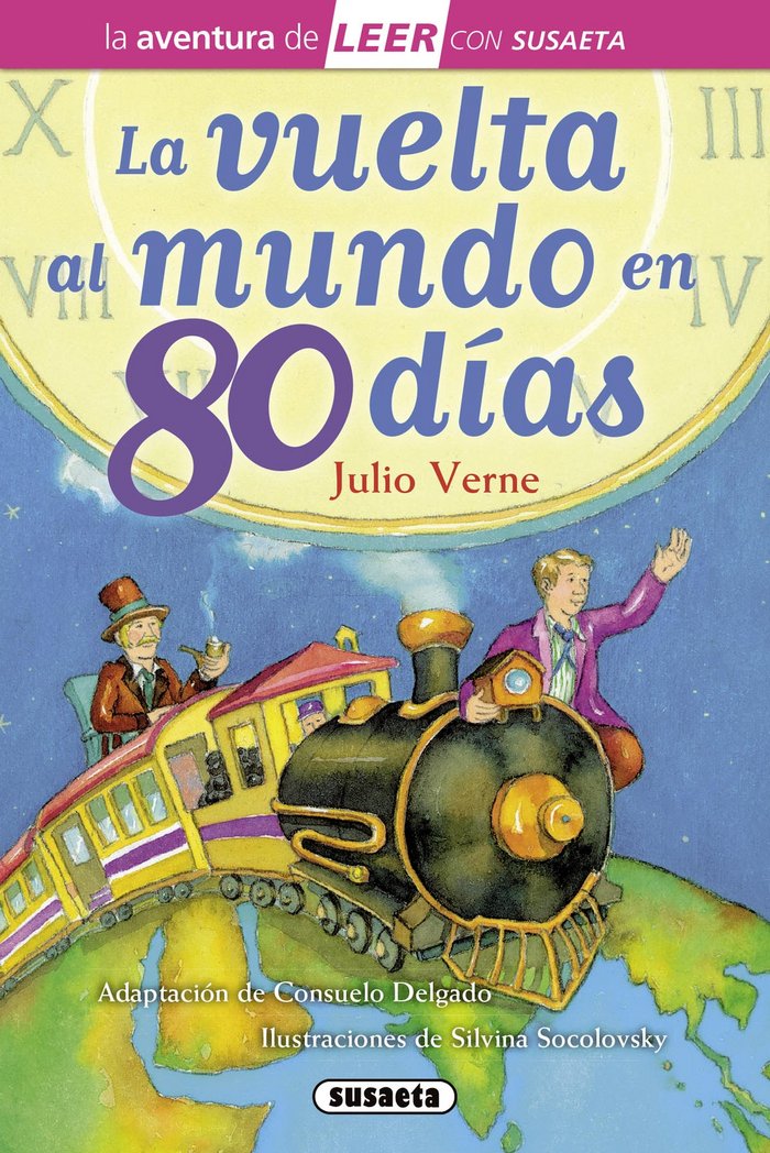 La vuelta al mundo en 80 días, de Verne, Julio | portada del libro