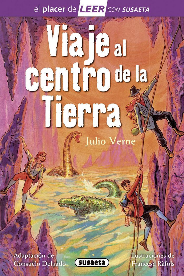 Viaje al centro de la Tierra, de Verne, Julio | portada del libro