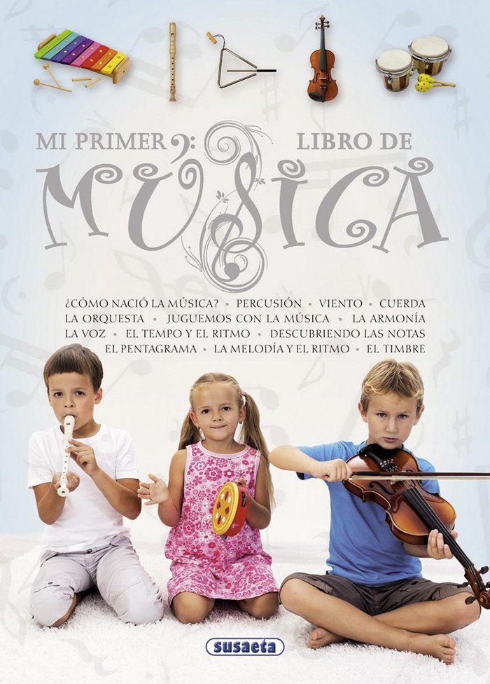 Mi primer libro de música, de Magnan | portada del libro