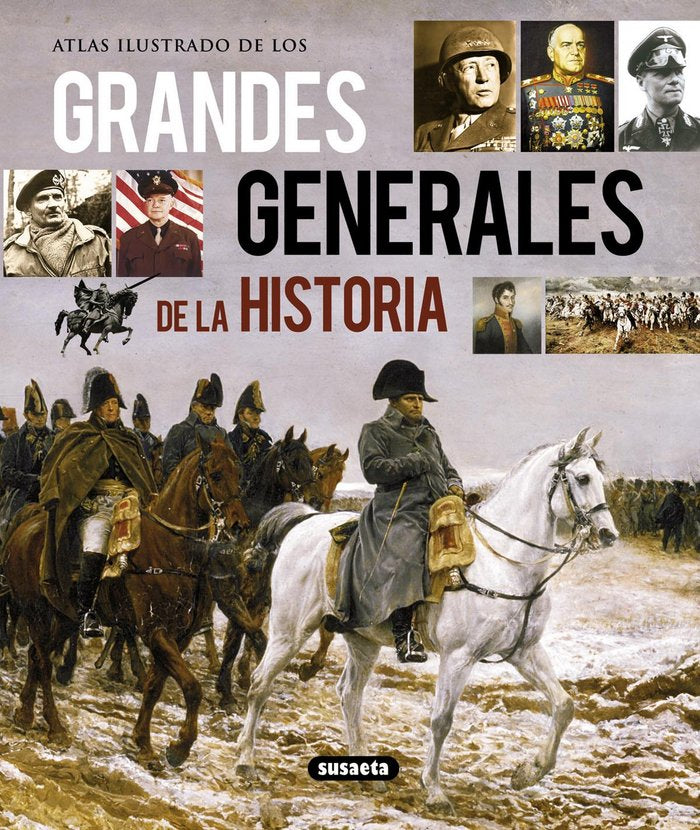 Grandes generales de la historia, de Lybryx | portada del libro