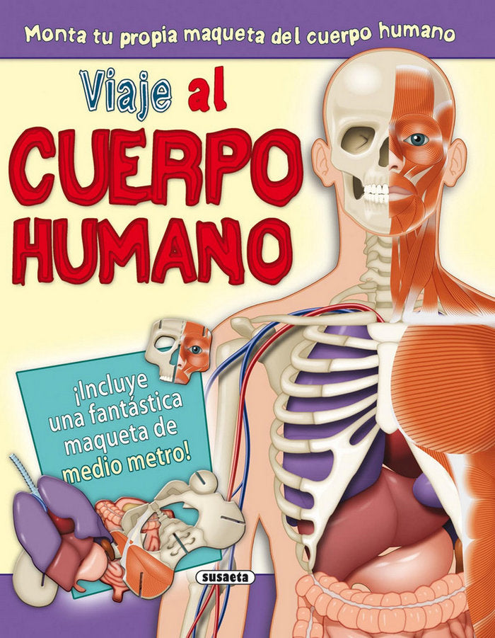 Viaje al cuerpo humano, de Susaeta | portada del libro