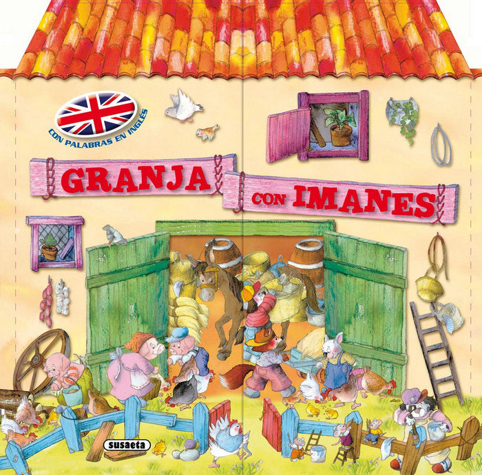 Granja con imanes en inglés, de Susaeta | portada del libro