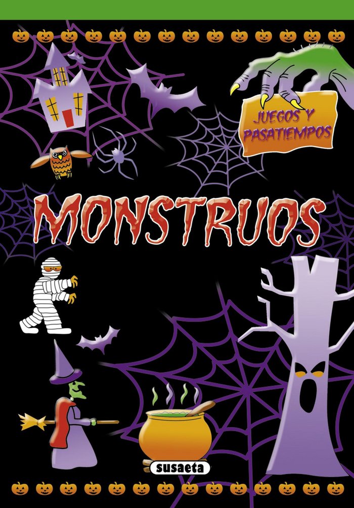 Monstruos, de Susaeta | portada del libro