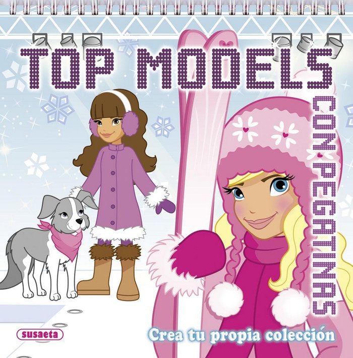 Top models con pegatinas 3, de Susaeta, Equipo | portada del libro