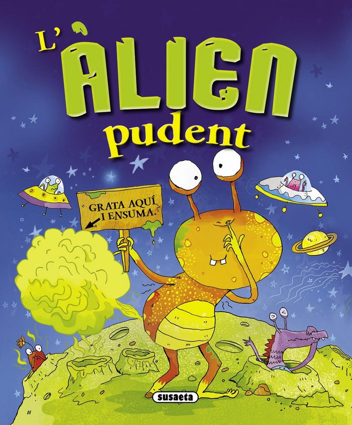 L'àlien pudent, de Susaeta, Equip | portada del libro