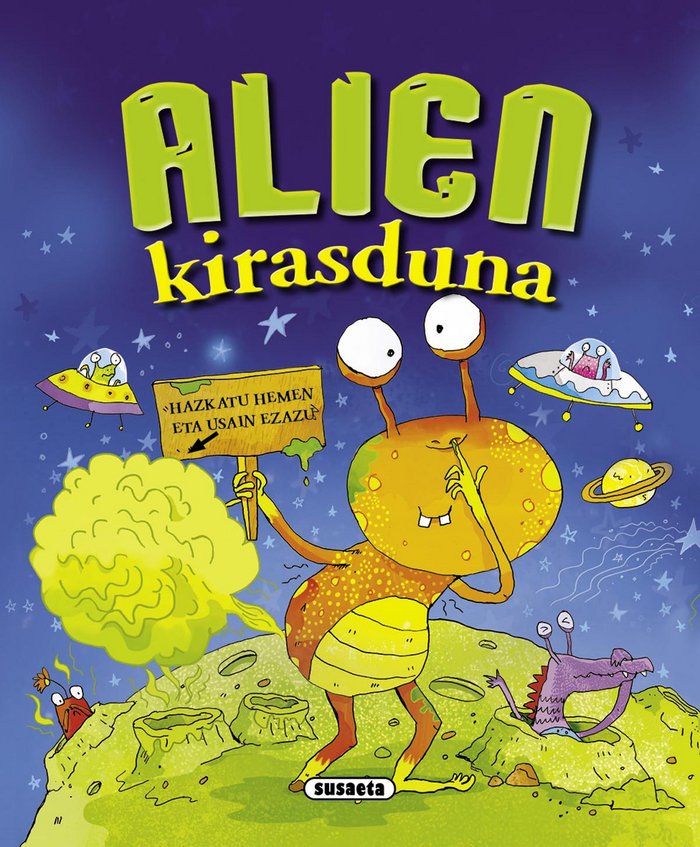 Alien kirasduna, de Susaeta | portada del libro