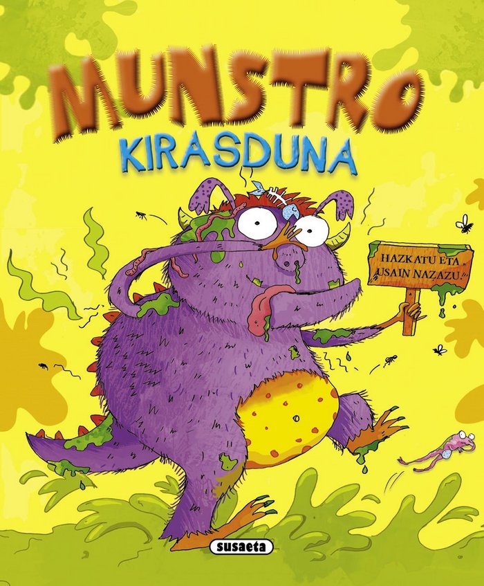 Munstro kirasduna, de Susaeta | portada del libro