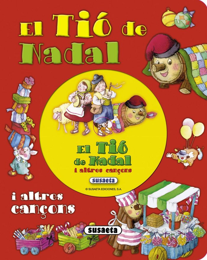 El Tió de Nadal i altres cançons, de Susaeta | portada del libro