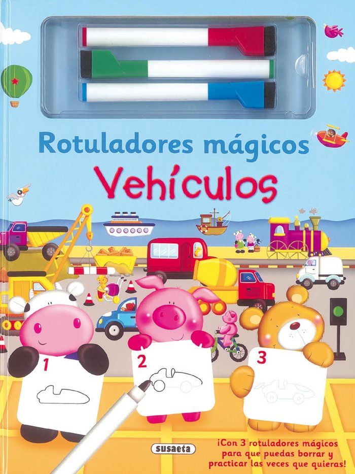 Vehículos, de Susaeta | portada del libro