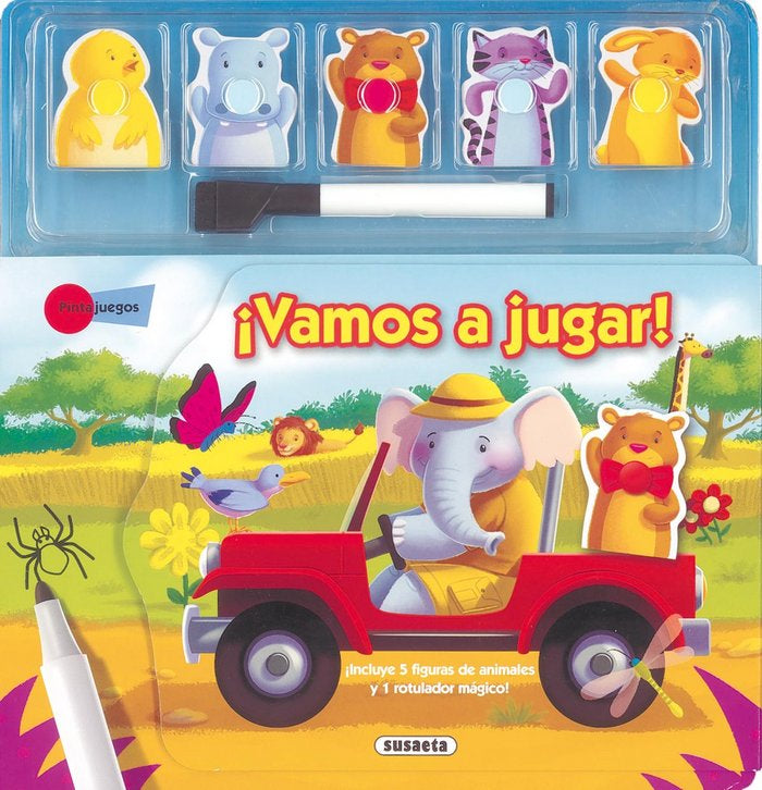 ¡Vamos a jugar!, de Susaeta | portada del libro