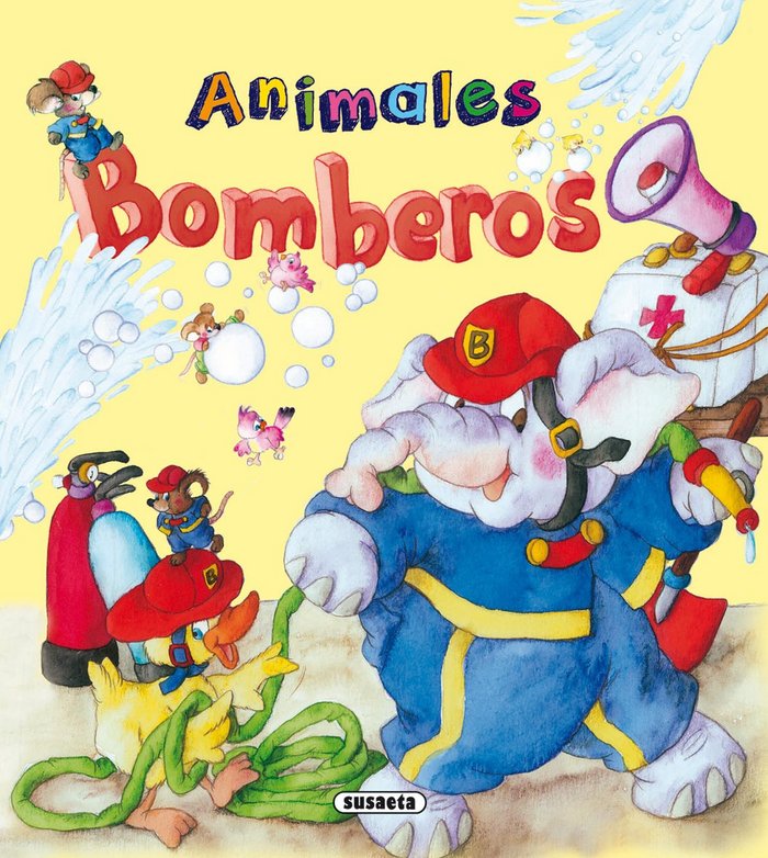 Animales bomberos, de Marín | portada del libro