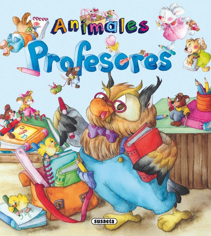 Animales profesores, de Marín | portada del libro