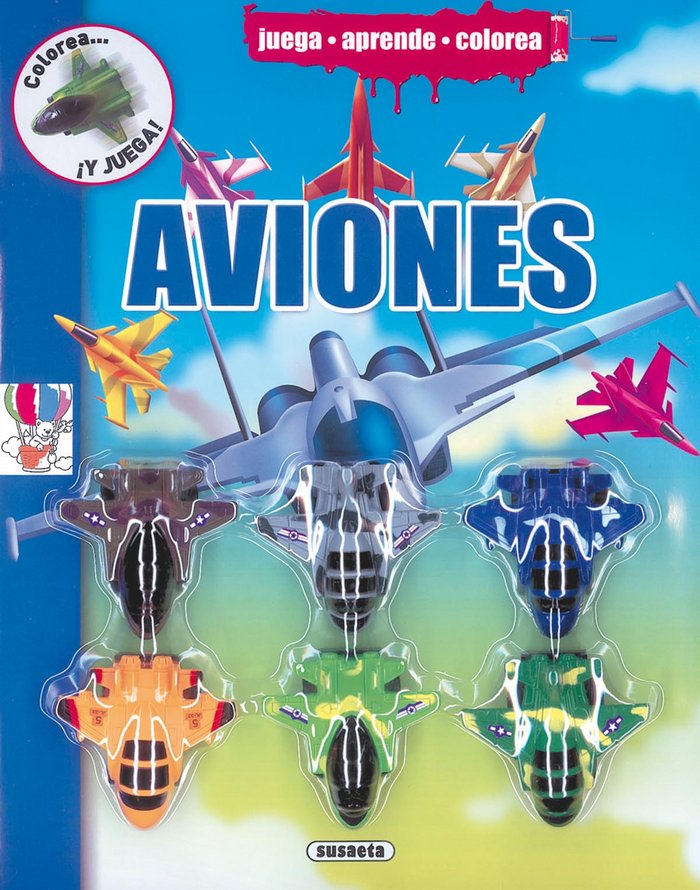 Aviones, de Susaeta, Equipo | portada del libro