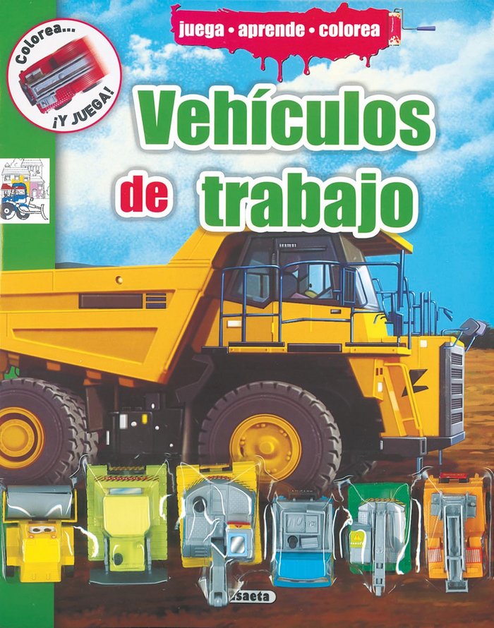 Vehículos de trabajo, de Susaeta, Equipo | portada del libro