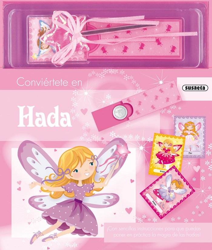 Conviértete en hada, de Susaeta | portada del libro