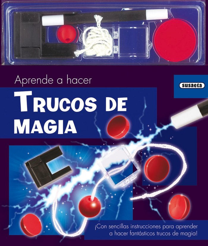 Aprende a hacer trucos de magia, de Susaeta | portada del libro