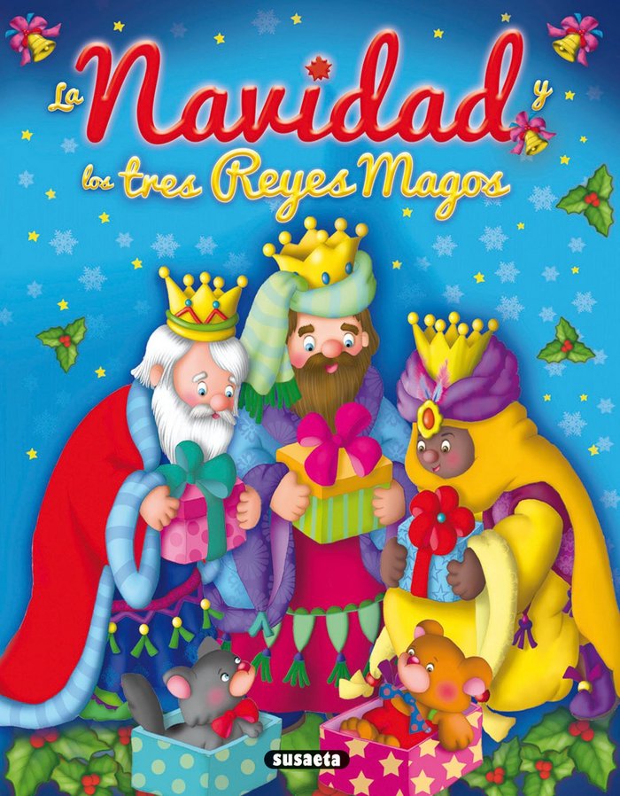 La Navidad y los tres Reyes Magos, de Marín | portada del libro