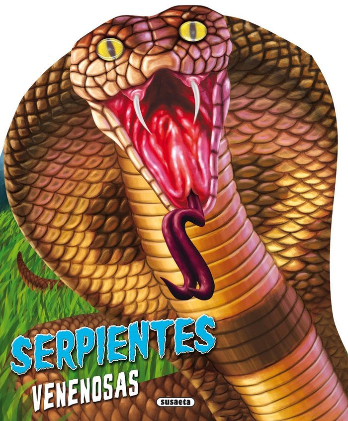 Serpientes venenosas, de Susaeta | portada del libro