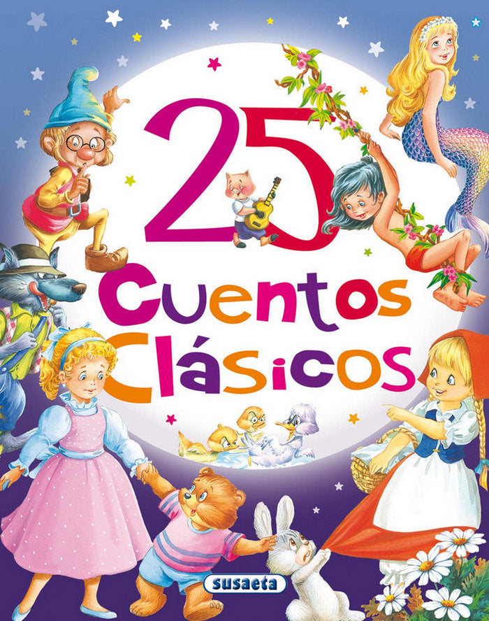 25 cuentos clásicos, de Susaeta, Equipo | portada del libro