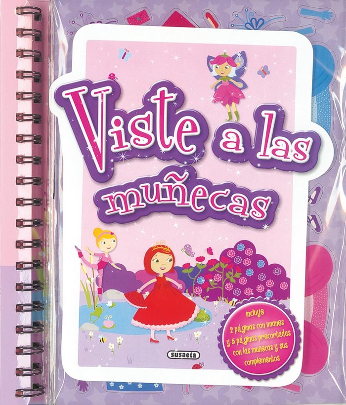 Viste a las muñecas, de Susaeta | portada del libro