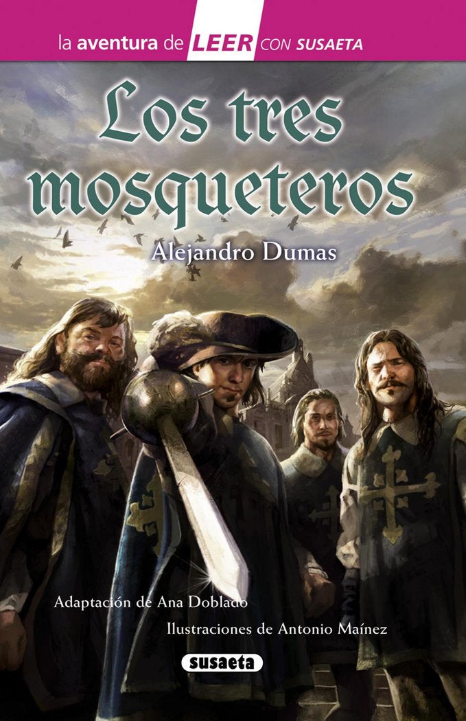Los tres mosqueteros, de Dumas, Alejandro | portada del libro