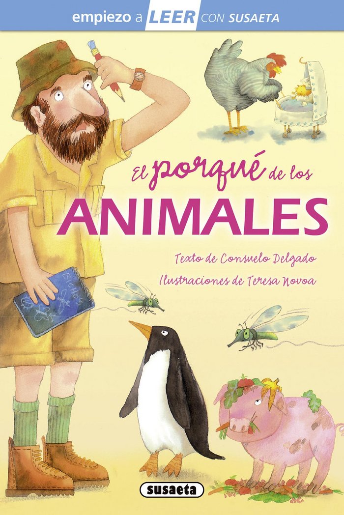 El porqué de los animales, de Delgado, Consuelo | portada del libro