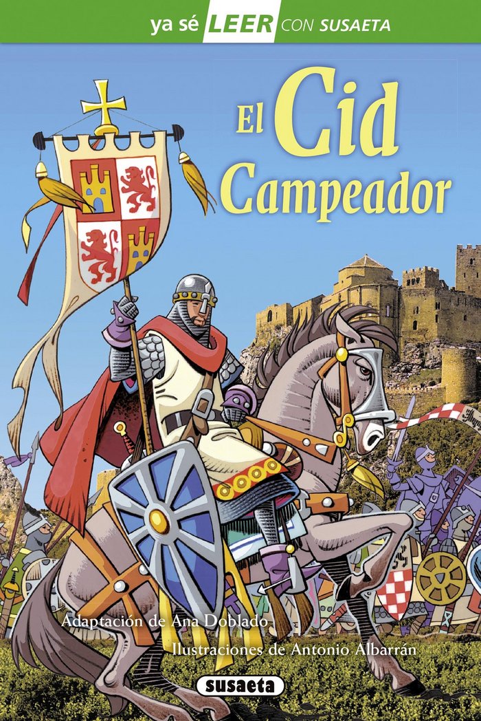 El Cid Campeador, de Susaeta, Equipo | portada del libro