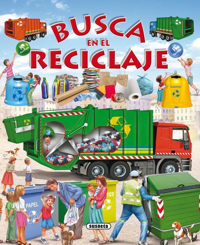 Busca en el reciclaje, de Trujillo, Eduardo | portada del libro