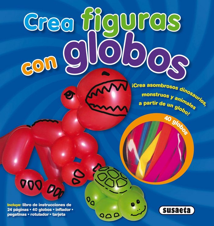 Crea figuras con globos, de AA.VV. | portada del libro