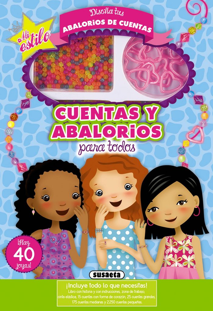 Cuentas y abalorios para todos, de Susaeta | portada del libro