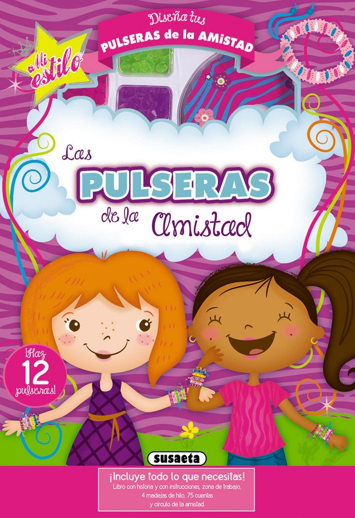 Las pulseras de la amistad, de Susaeta | portada del libro