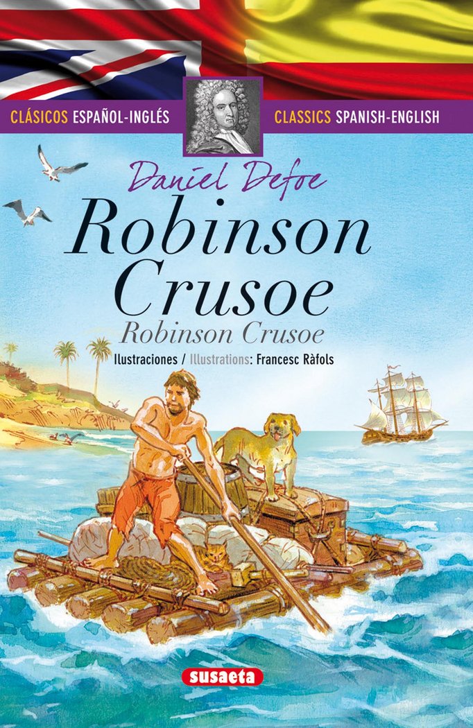 Robinson Crusoe (español/inglés), de Defoe, Daniel | portada del libro