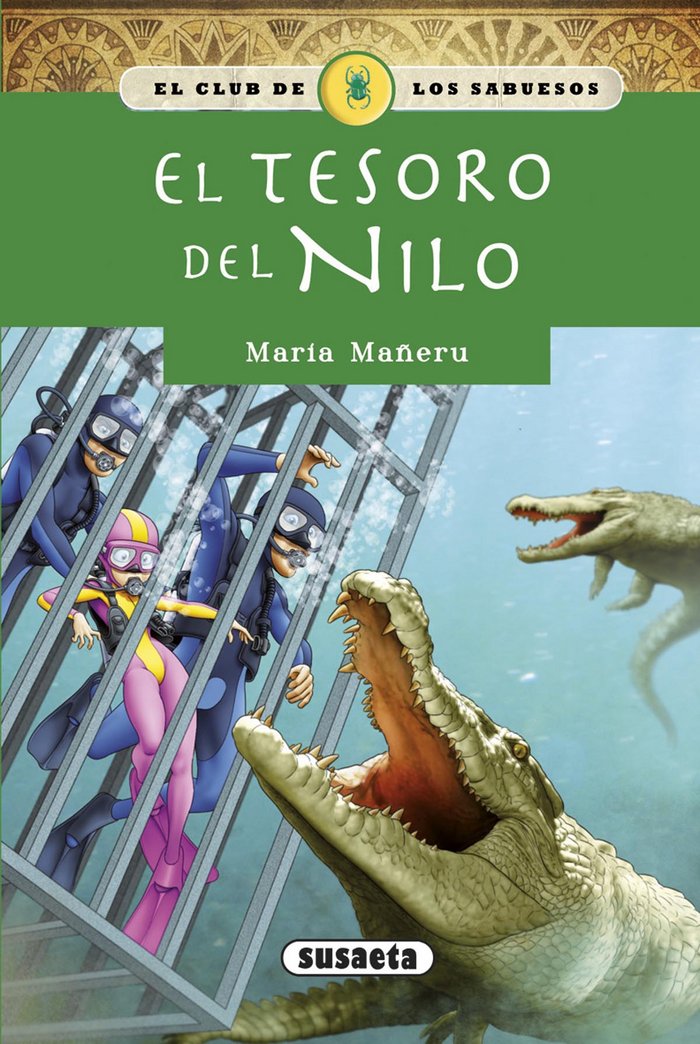El tesoro del Nilo, de Mañeru, María | portada del libro