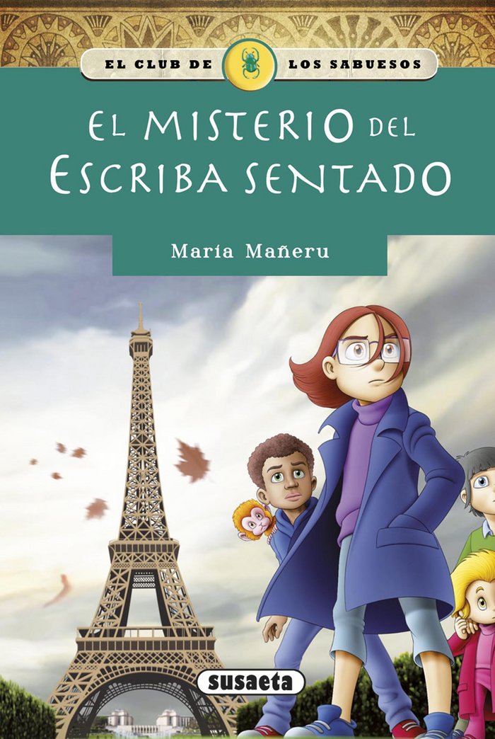 El misterio del Escriba sentado, de Mañeru, María | portada del libro
