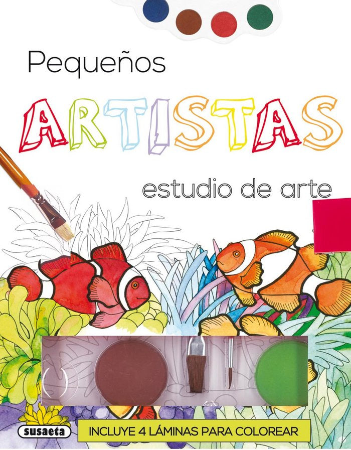 Pequeños artistas. Estudio de arte, de Susaeta | portada del libro