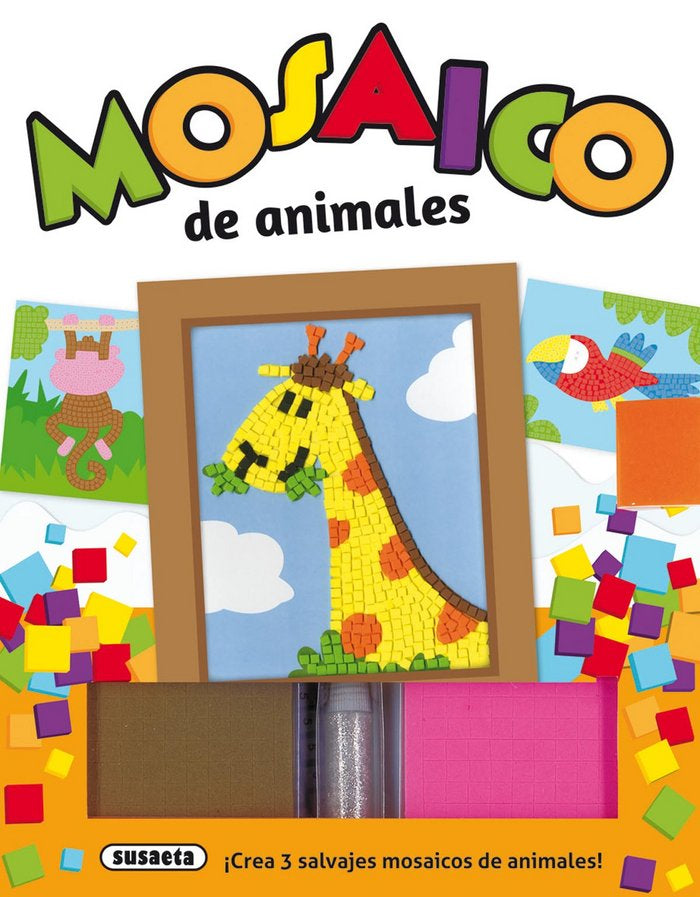Mosaico de animales, de Susaeta | portada del libro
