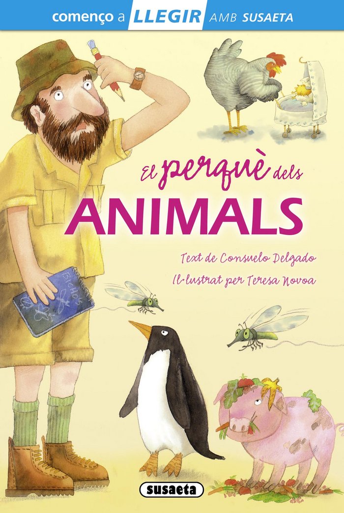 El perquè dels animals, de Delgado, Consuelo | portada del libro