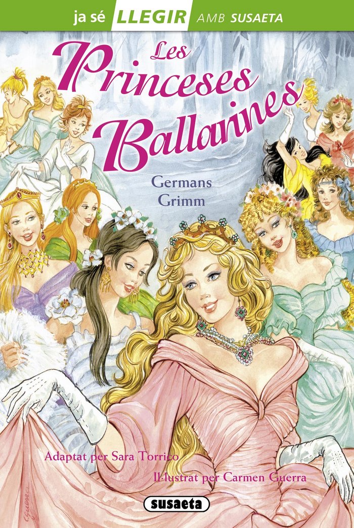 Les princeses ballarines, de Grimm, Hermanos | portada del libro