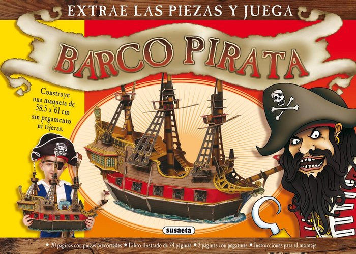 Barco pirata, de Susaeta | portada del libro
