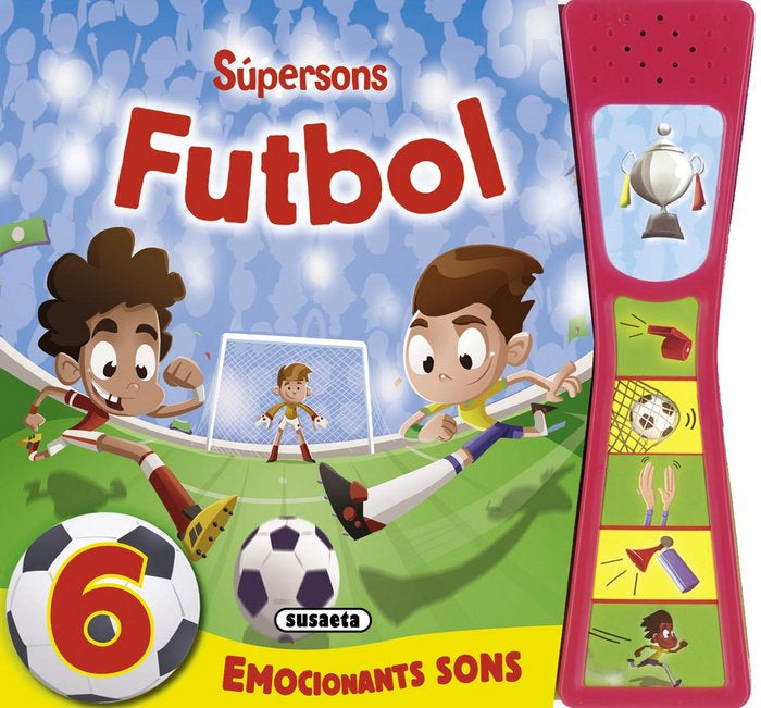 Futbol súpersons, de Susaeta | portada del libro