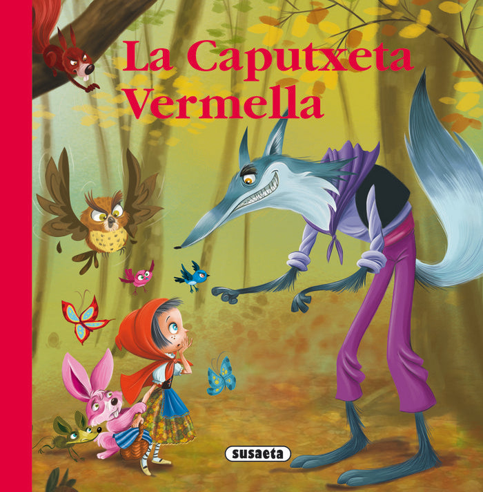 La Caputxeta Vermella, de Susaeta | portada del libro